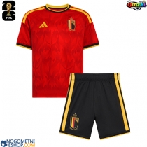 Otroški Nogometni dresi Belgija Michy Batshuayi #23 Domači SP 2026 Kratek Rokav (+ Kratke hlače)